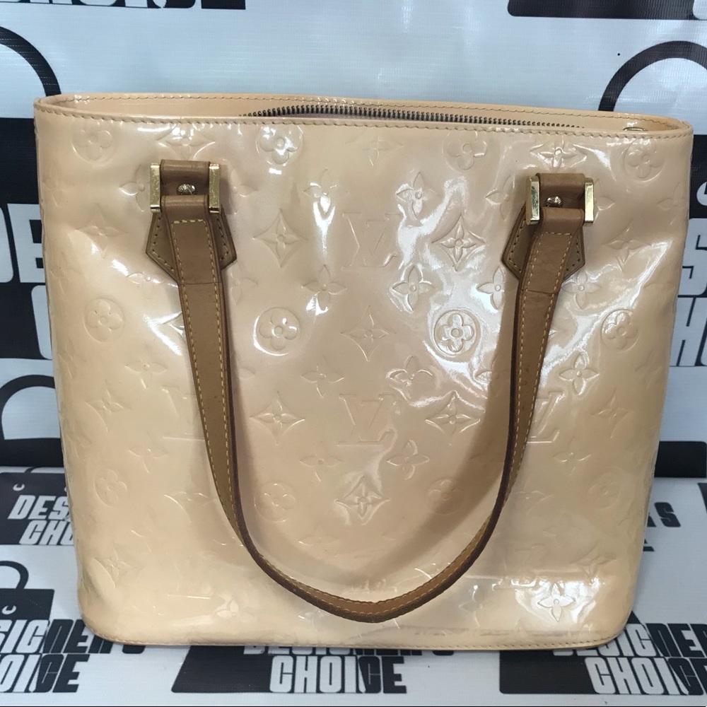 USED Authentic Louis Vuitton Houston Vernis